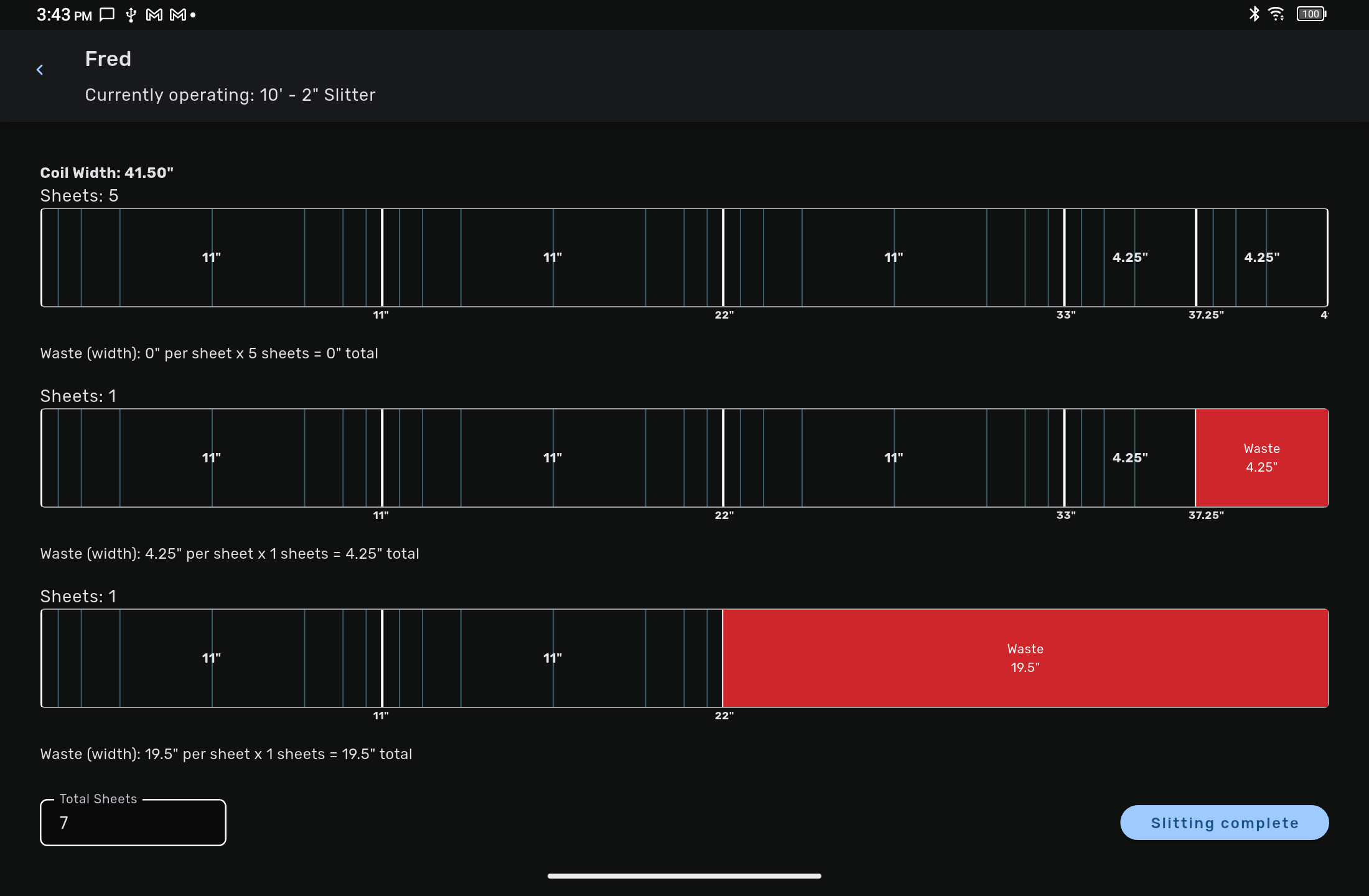 Tablet Integration for Production Screenshot